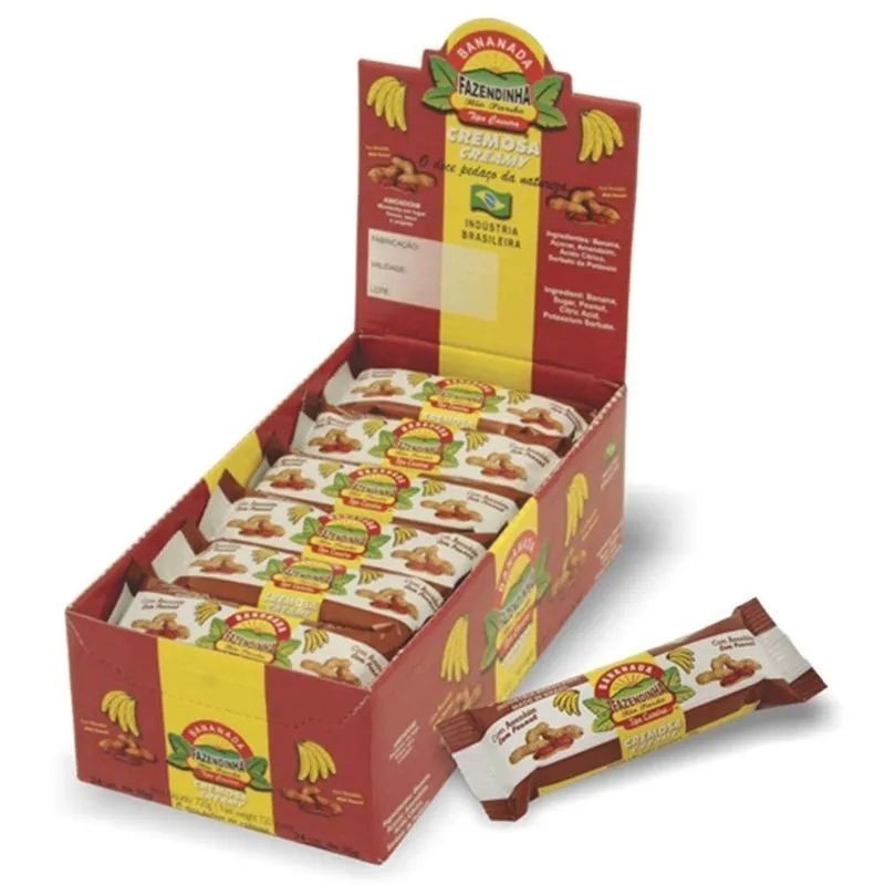 Bananada com Amendoim: 24 Unidades de Sabor!