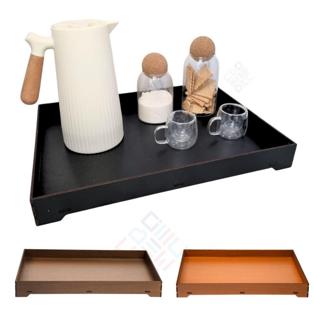 Bandeja Cantinho do Café Premium: Organize e Decore Seu Espaço