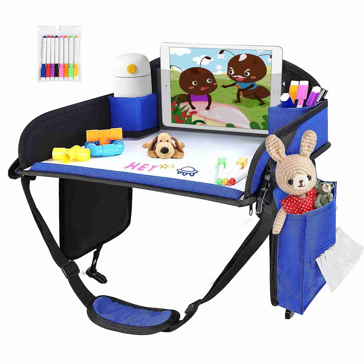 Bandeja de Viagem Infantil para Carro: Diversão e Organização Garantidas!
