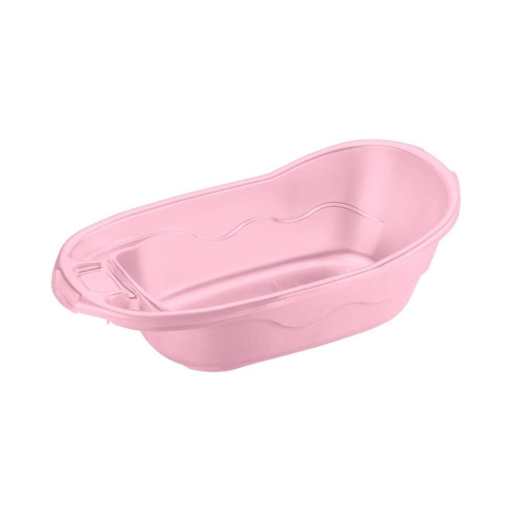 Banheira de Bebê Rosa 26L: Segurança e Conforto!