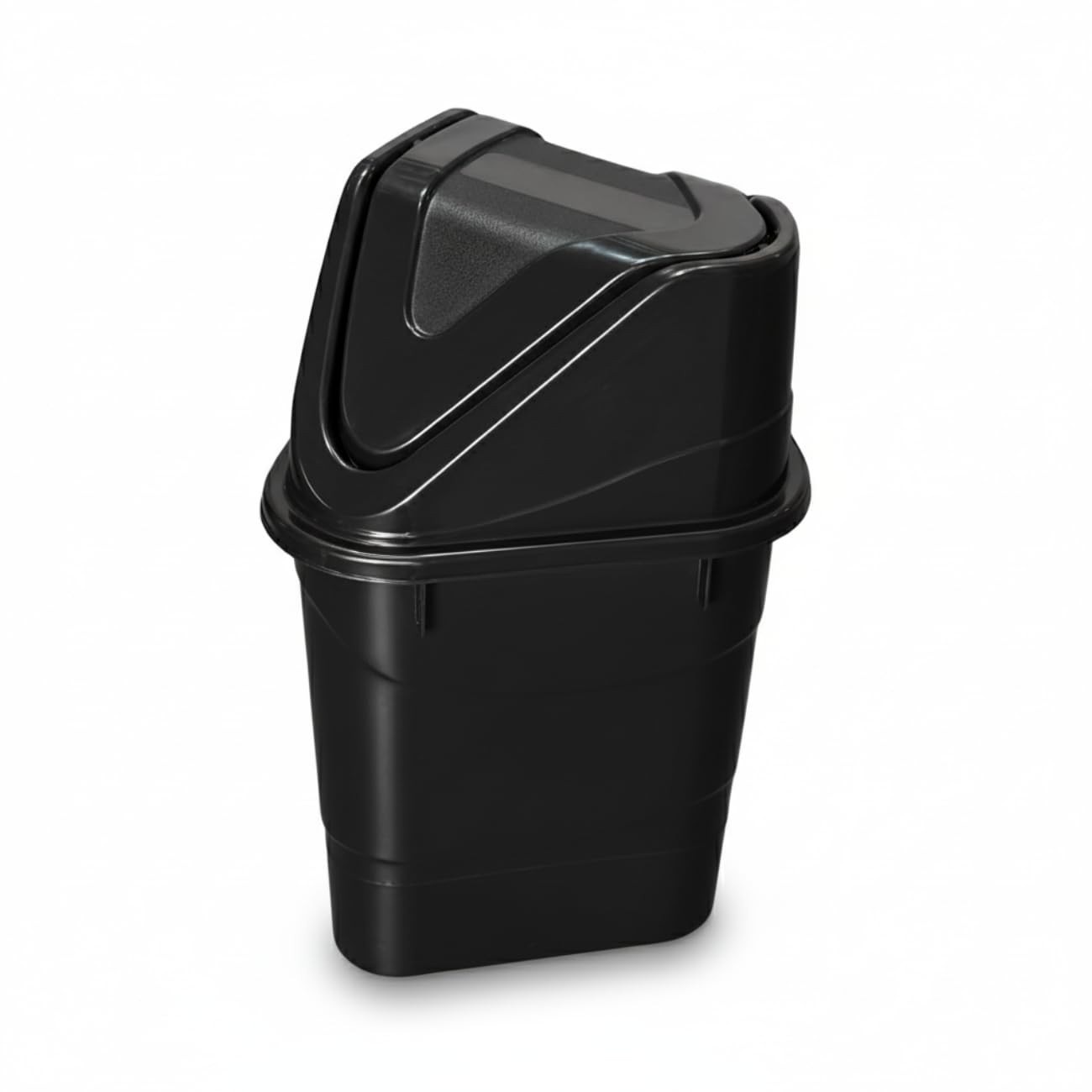Lixeira com Tampa Fechada 3L - Design Moderno e Prático para Banheiro, Cozinha e Escritório