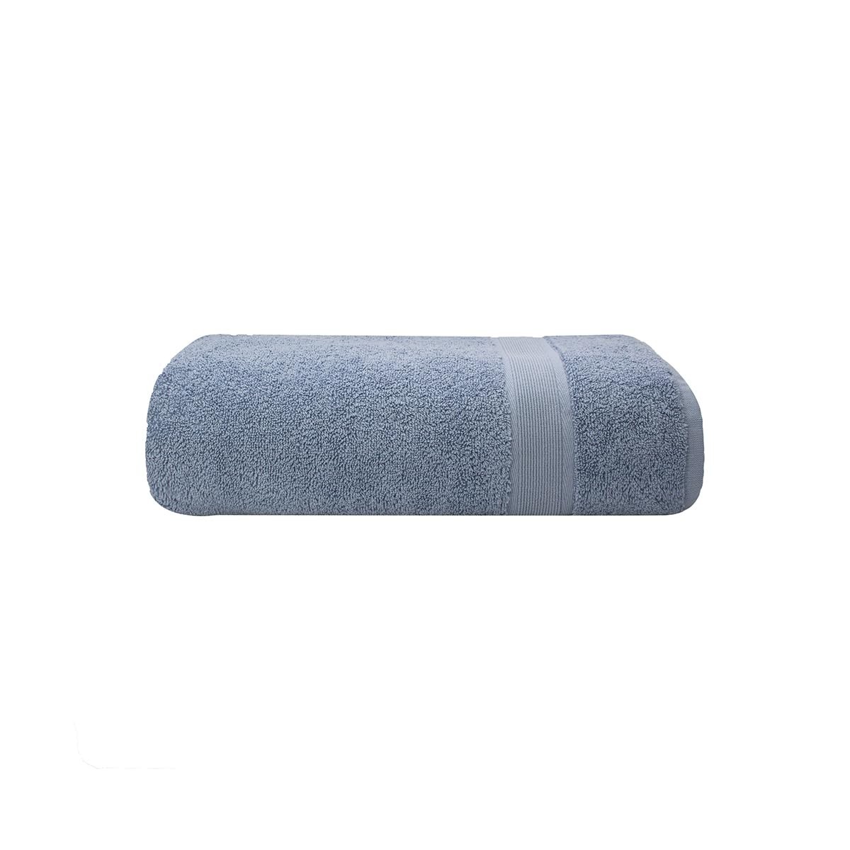 Toalha de Banho Gigante 100% Algodão 500g/m² - 85x150cm Azul Ícone
