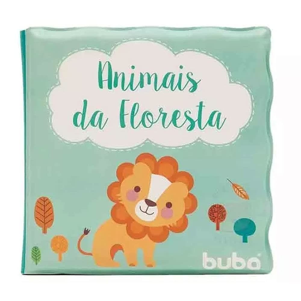 Buba Livrinho de Banho Animais da Floresta Colorido - Estimule a Imaginação do Seu Bebê