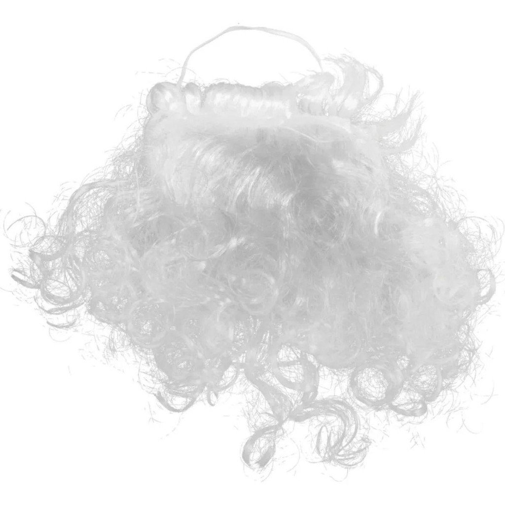 Barba Papai Noel Realista: Transforme sua Fantasia!