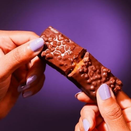 Barra de Proteína BOLD Snacks Thin Caramelo Crocante (12g de Proteína) - Caixa com 12 unidades
