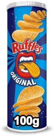 Salgadinho a Base De Batata Original Ruffles Tira Onda Elma Chips Tubo 100G