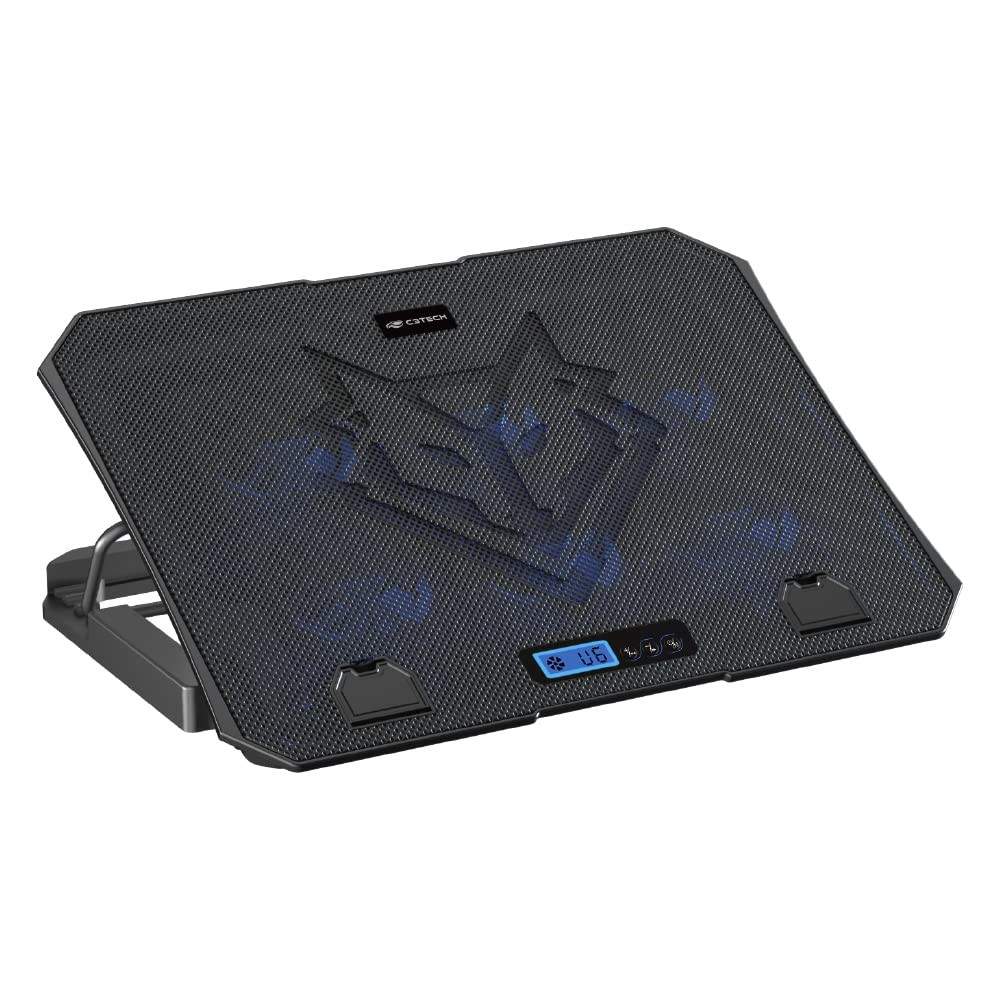 Base Notebook Gamer C3Tech NBC-70BK: Refrigeração Potente, Conforto e Estilo para seu Setup