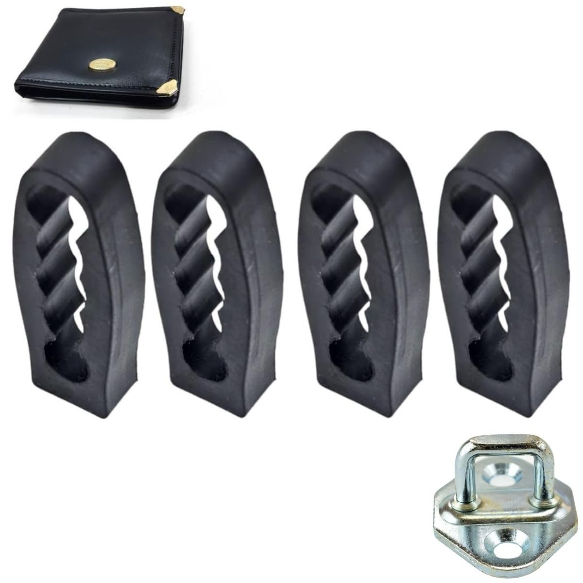 Neutralizador Anti Impacto Batente Porta Toyota RAV4, Hilux, SW4, Corolla Cross, Camry, Fielder, Yaris, Etios | Proteção e Conforto