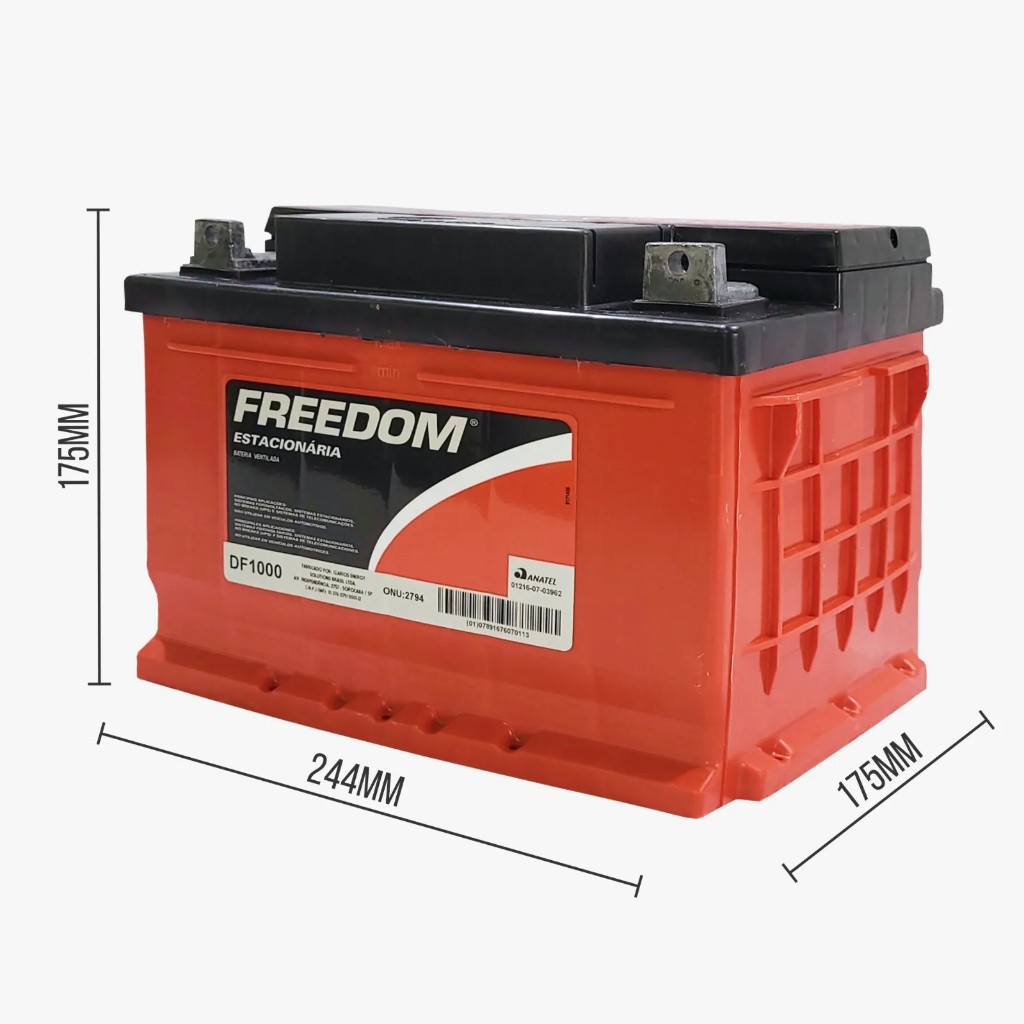 Bateria Freedom DF2000: Energia Solar e Motorhome Confiável