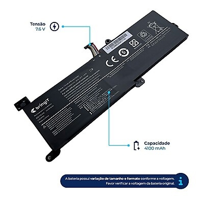 Bateria Lenovo Ideapad 320: 4100mAh 🔋