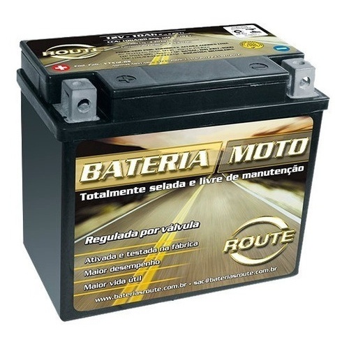 Bateria ROUTE YTX12-BS para Kawasaki: Potência e Confiança