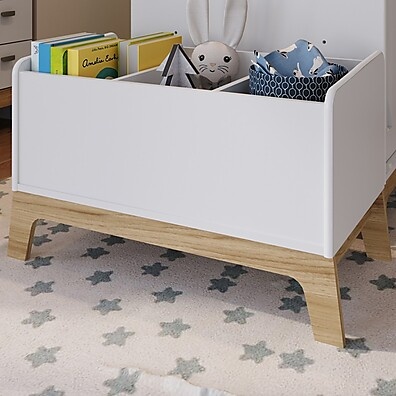 Baú de Brinquedos Favo de Mel: Organize com Estilo!