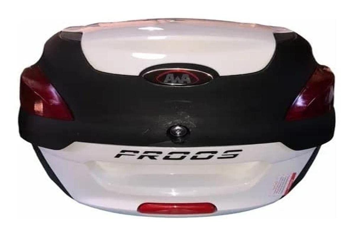 Bauleto Awa Proos 41L Branco: Segurança e Estilo para Sua Moto