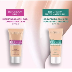 BB Cream 5 em 1 FPS 20 L'Oréal Paris: Hidratação e Proteção para Pele Oleosa