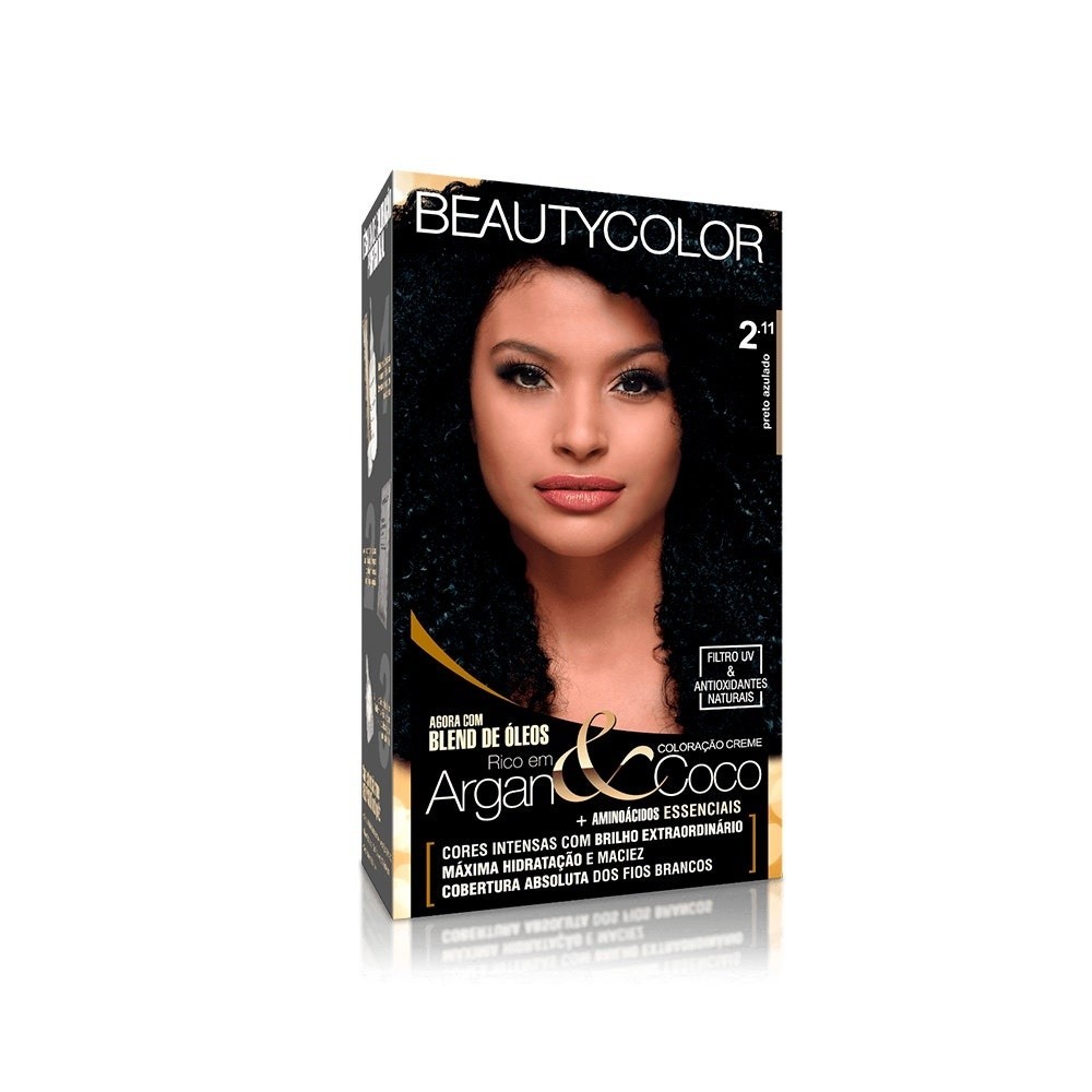 Beauty Color 2.11: Preto Azulado Radiante