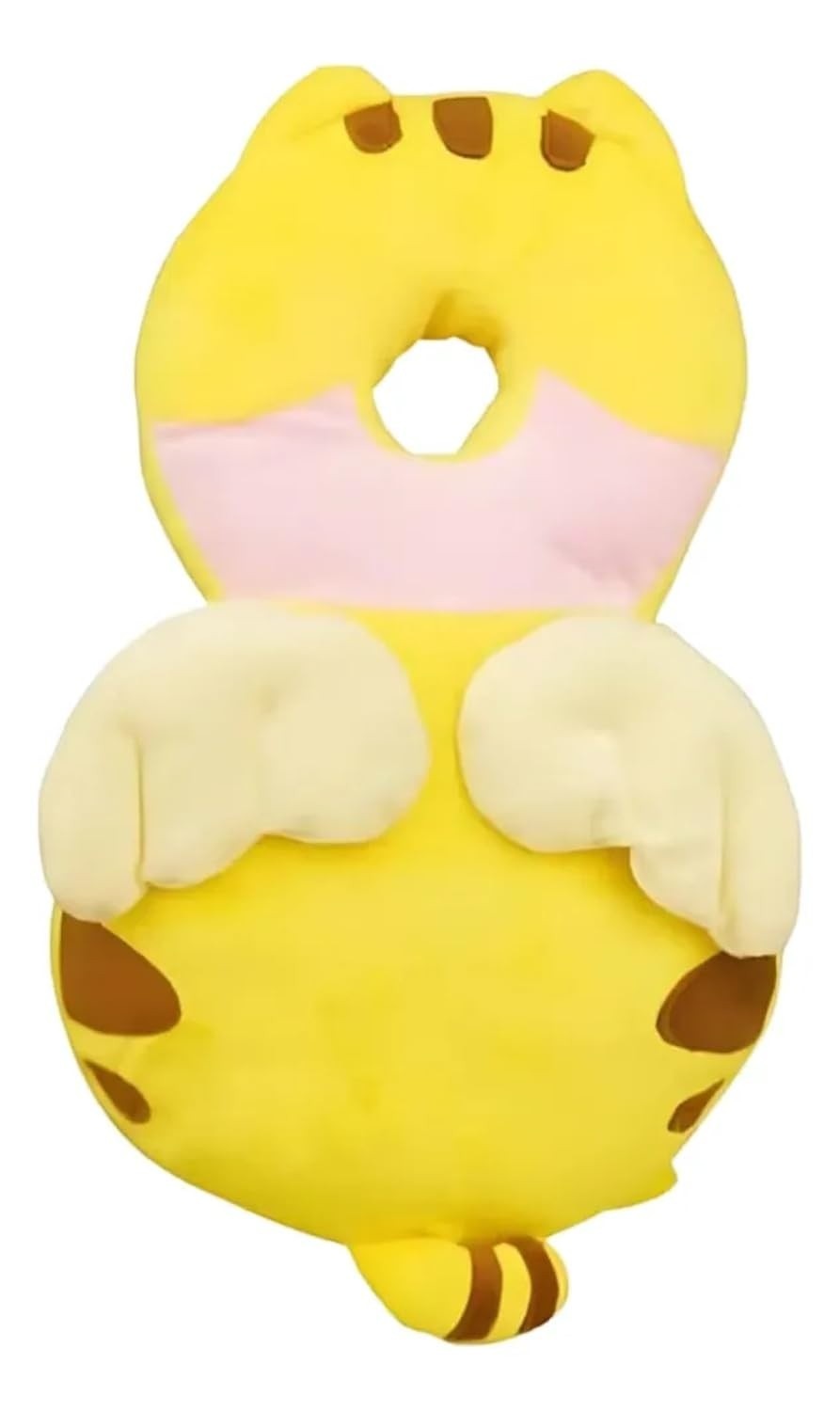 Mochila Protetora para Bebê - Almofada Anti-Queda com Design Borboleta Amarela