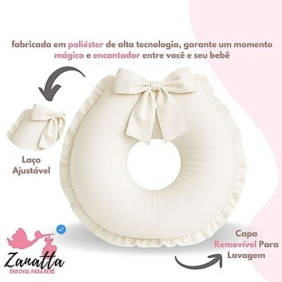 Ninho Redutor + Almofada: Conforto Total para o Bebê!
