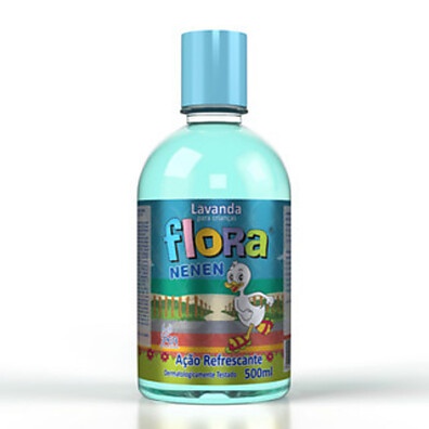 Colônia Lavanda Flora Nenen: Perfume Suave para Bebê