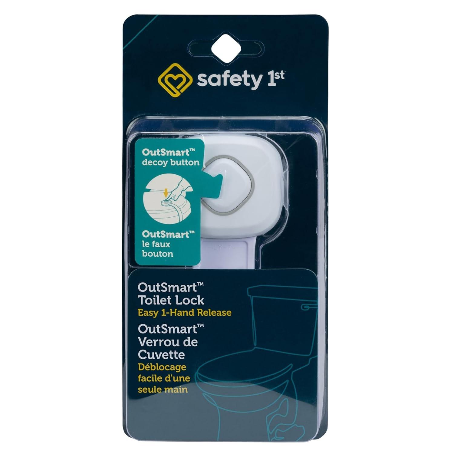 Safety 1st Trava de Vaso Sanitário OutSmart – Proteção Inteligente para Bebês