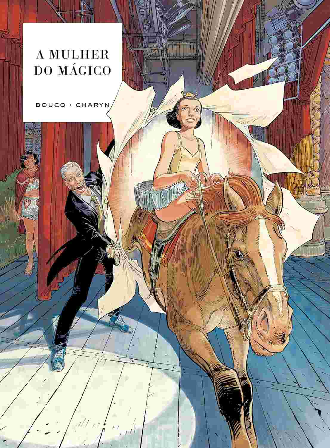 A Mulher do Mágico: Graphic Novel Clássica Franco-Belga - Volume Único