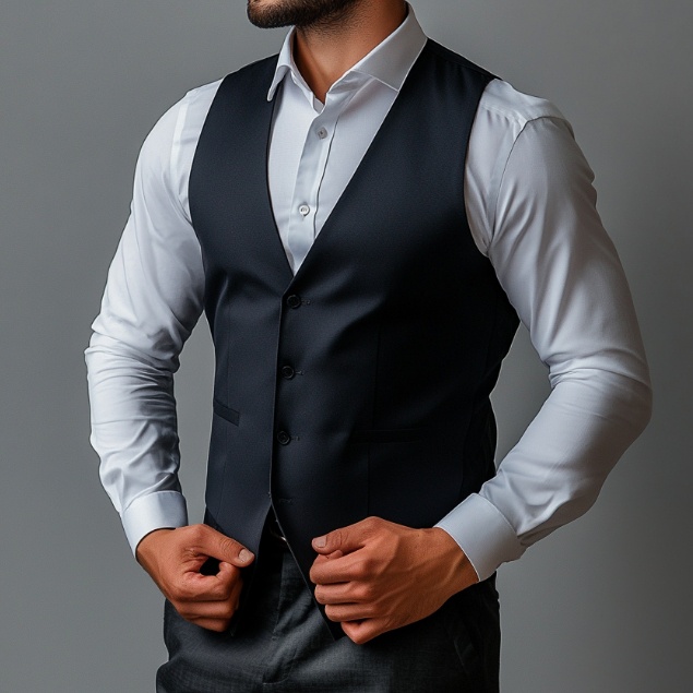 Colete Social Slim Oxford: Elegância que Veste Bem