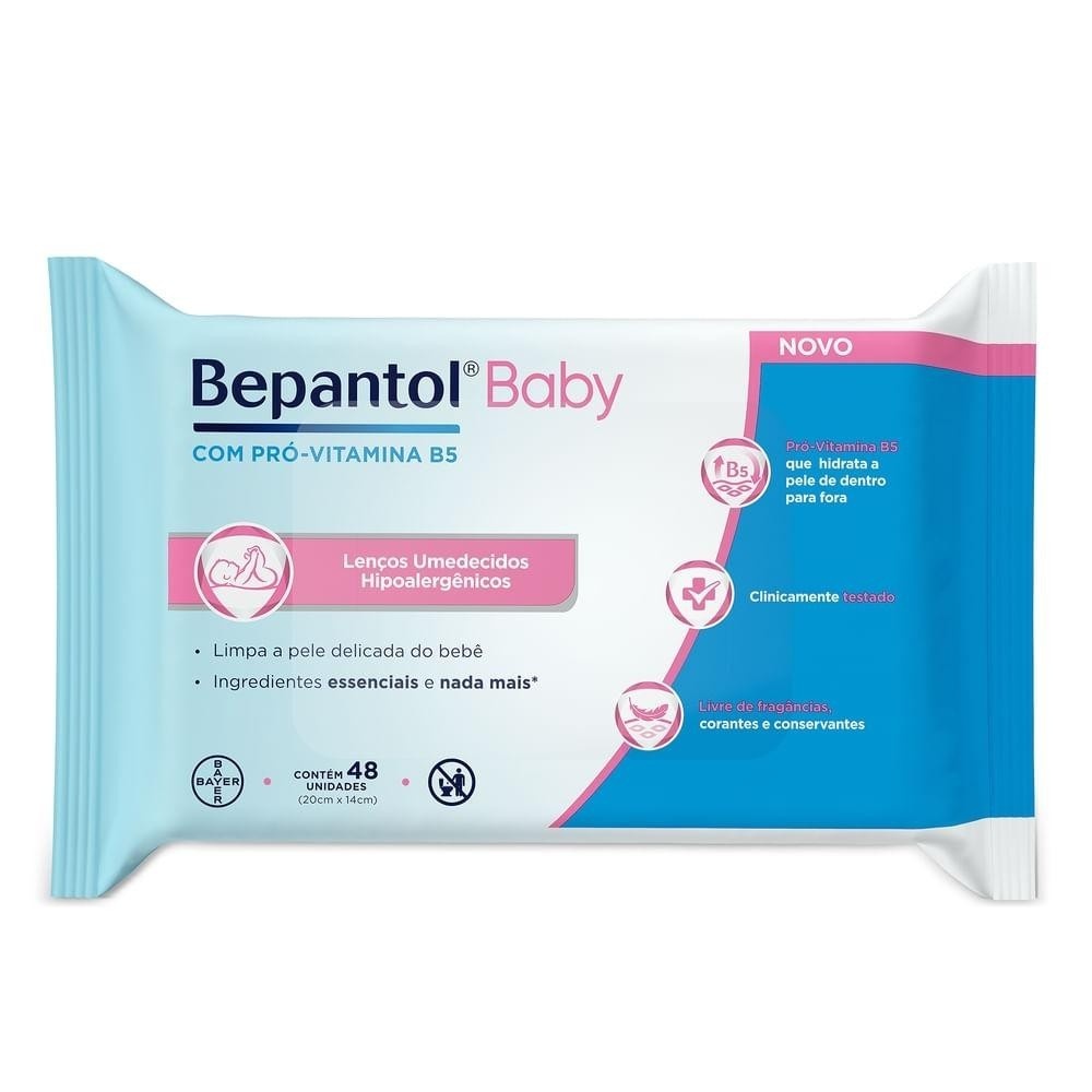 Bepantol Baby: Lenços Umedecidos para Pele Macia
