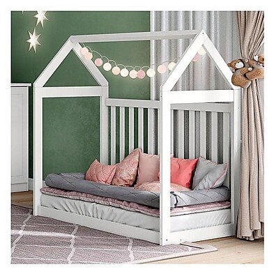 Berço Montessoriano Americano Branco Hp - Henn