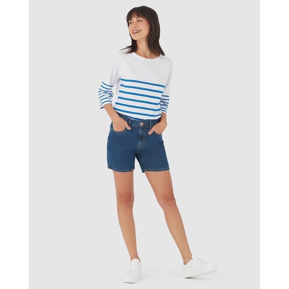 Bermuda Jeans Feminina: Conforto e Estilo!