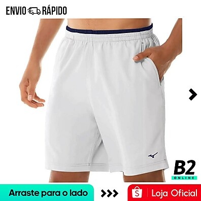 Bermuda Mizuno Tennis Master: Conforto e Estilo!