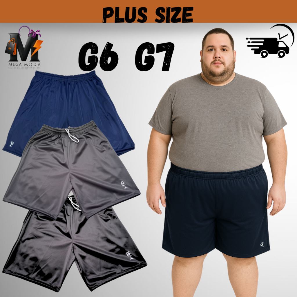 Bermudas Plus Size Dri-Fit: Conforto e Estilo