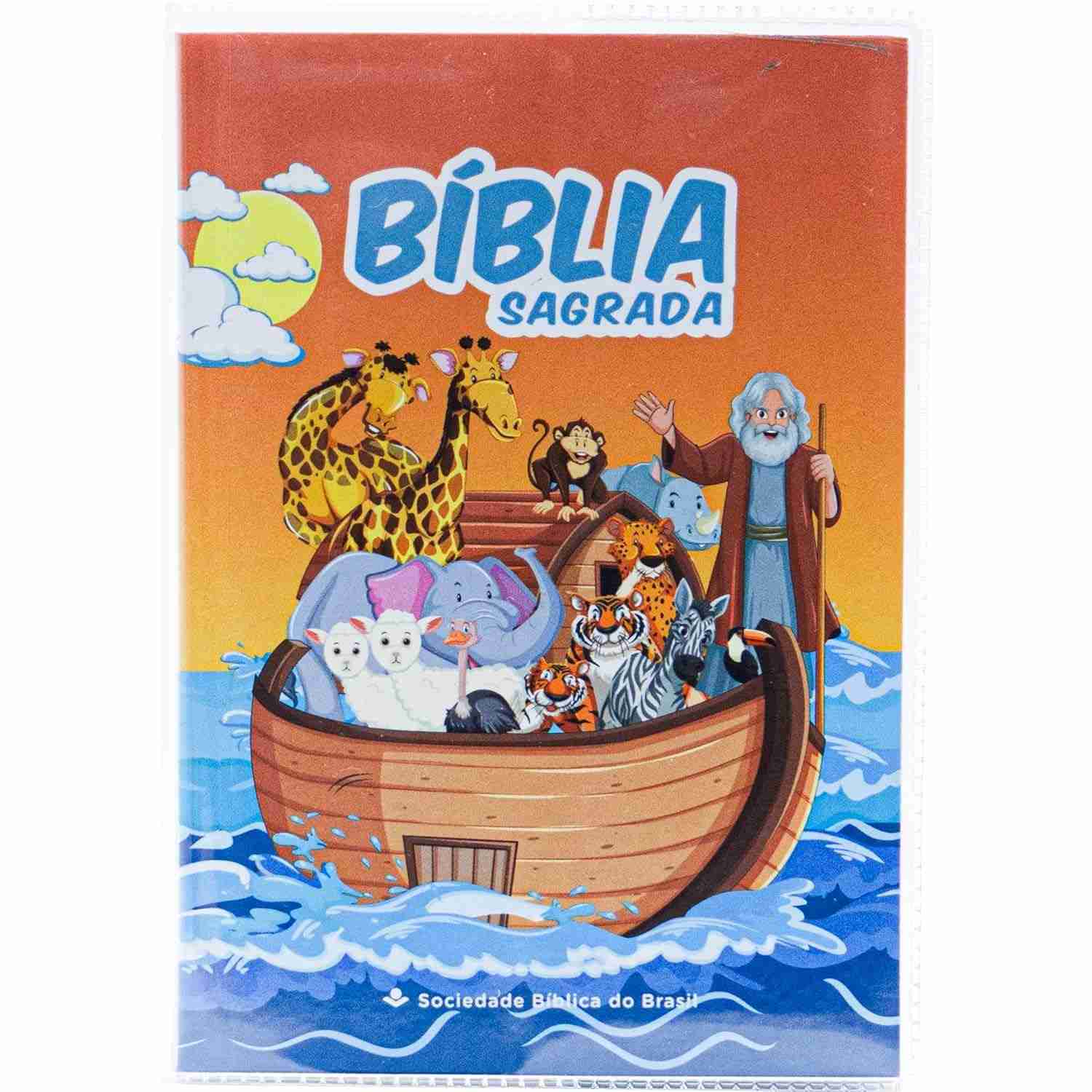 Bíblia Infantil NAA com Adesivos: Evangelismo Divertido e Educativo | SBB
