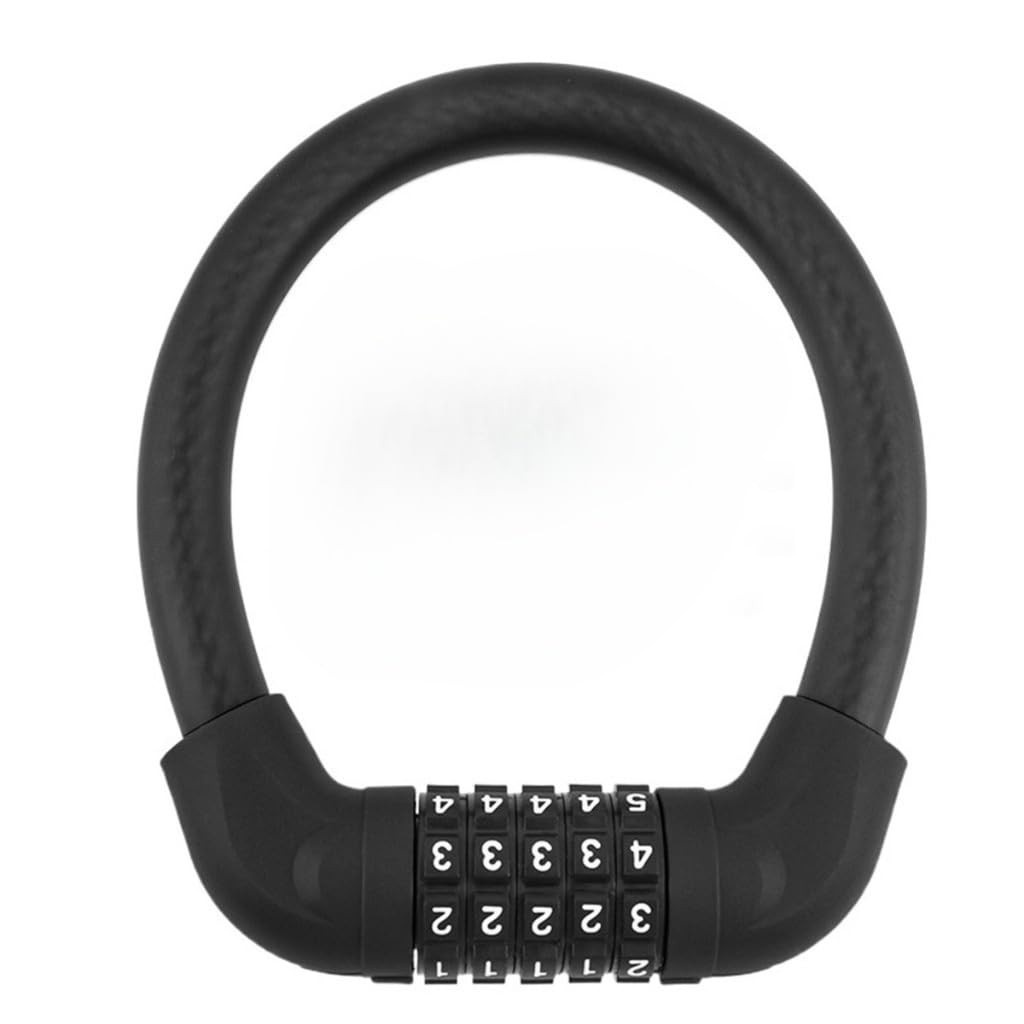 Cadeado Reforçado Aço 18mm: Segurança Máxima para Sua Moto, Bike e Mais (Preto)