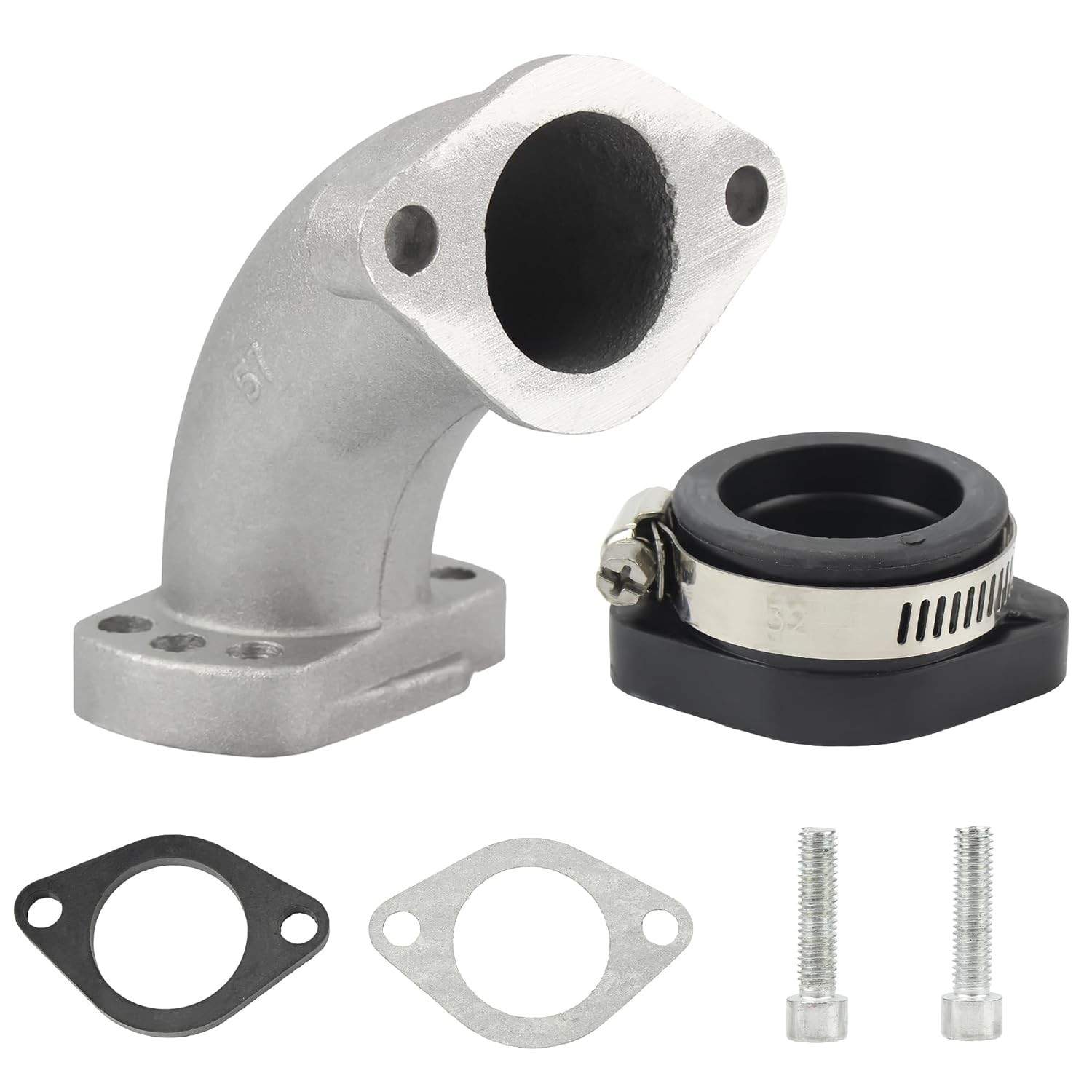 Kit Tubo de Admissão PowerMotor para Carburador VM22 26mm - Melhore Sua Pit Bike!