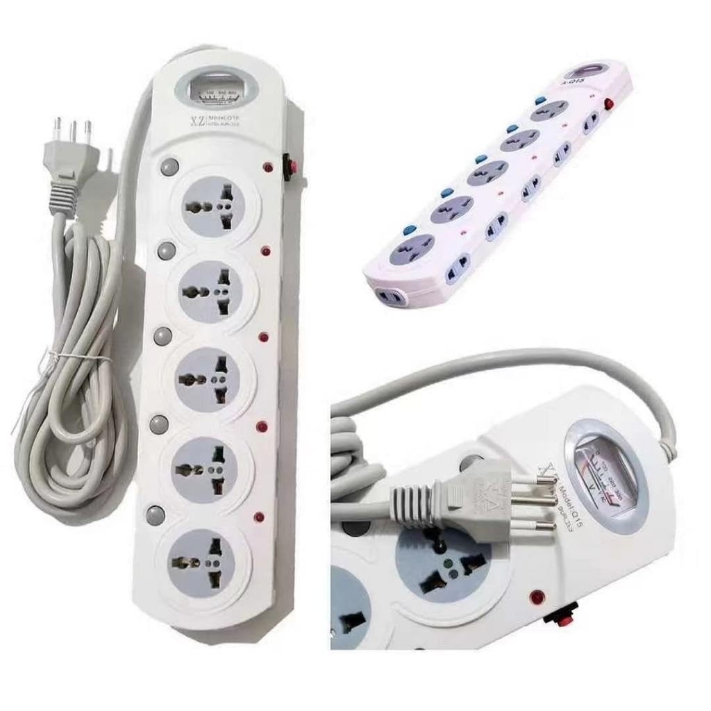 Régua de Extensão Elétrica 16 Tomadas Universal Bivolt 3m: Organize e Proteja seus Dispositivos!