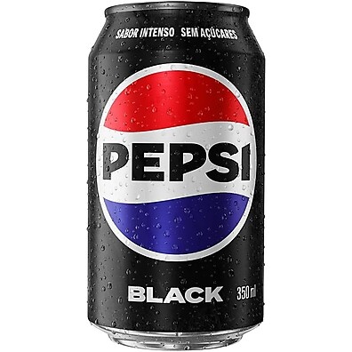 Pepsi Zero Black 12 Latas 350ml: Sabor Intenso Sem Açúcar