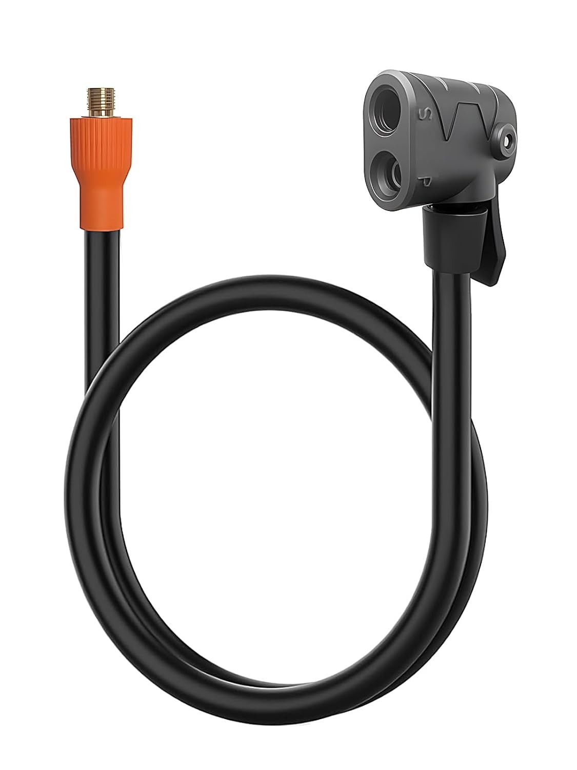 Adaptador de Válvula Presta/Schrader com Mandril de Bloqueio Rápido - 50cm