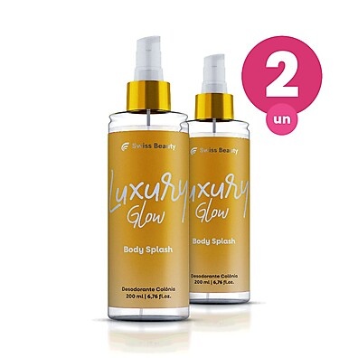 Body Splash Luxury Glow: Perfume-se com Elegância!