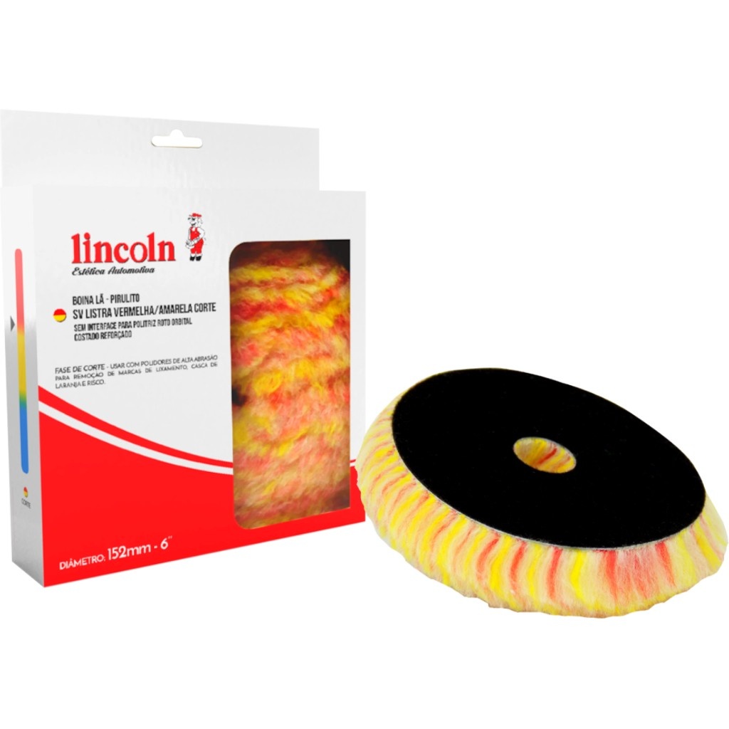 Boina de Corte 6'' Lincoln: Remova Riscos Já!