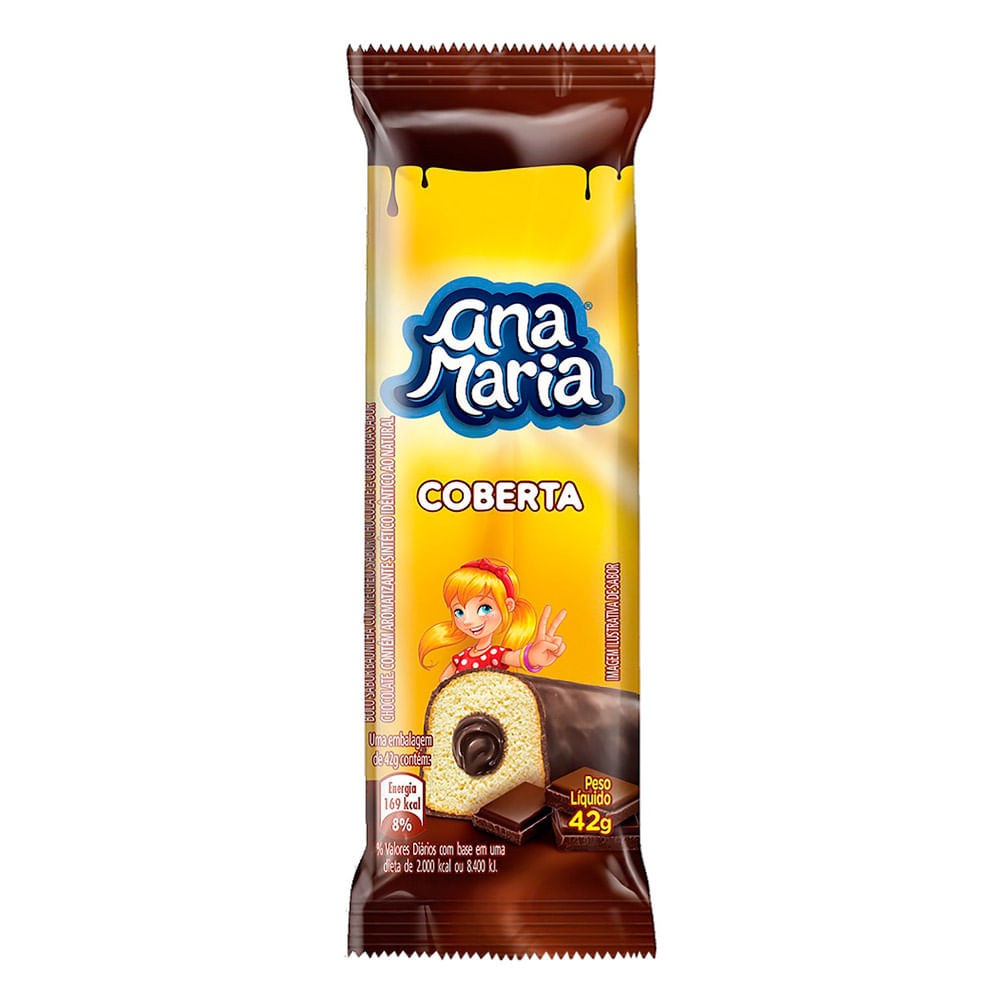 Bolinho Ana Maria Chocolate: Sabor Irresistível em 42g!