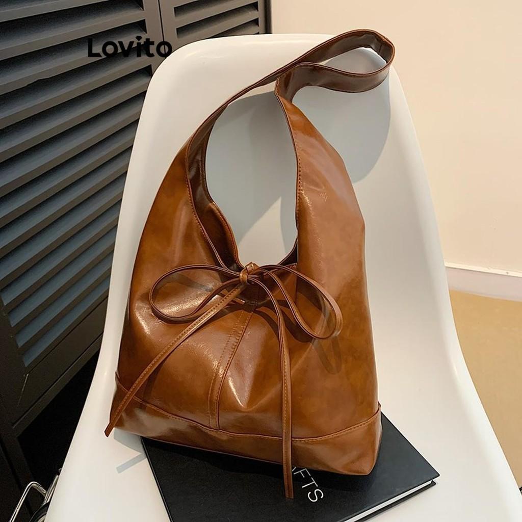 Bolsa de Ombro Lovito Casual com Arco Brilhante - LFA60037