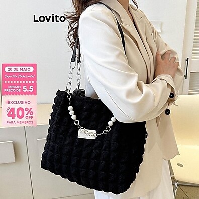 Bolsa de Ombro Lovito: Casual e Versátil
