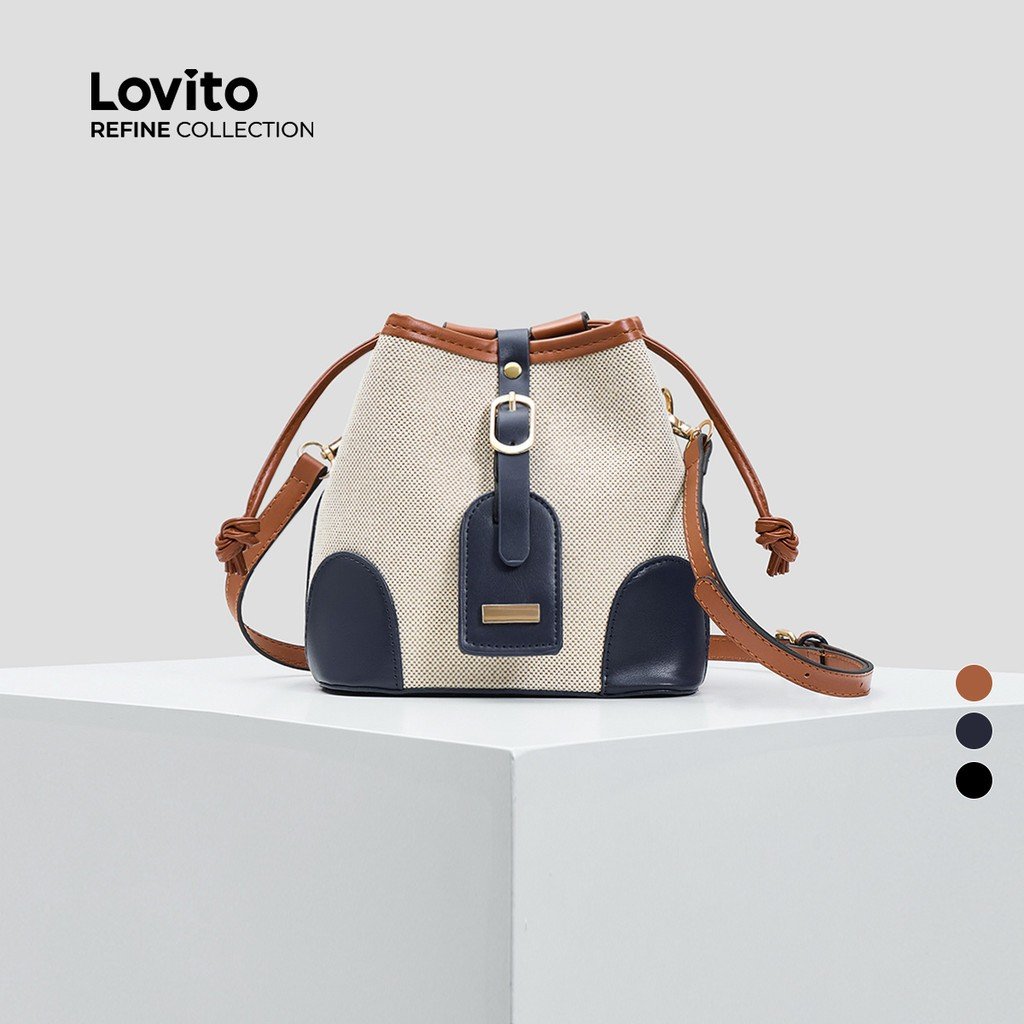 Bolsa de Ombro Lovito Refine: Estilo e Praticidade