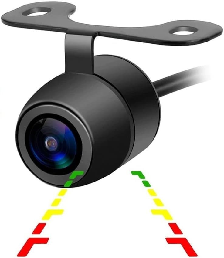 Câmera de Ré Universal Borboleta: Visão Noturna Colorida para Carros, Caminhões e Vans