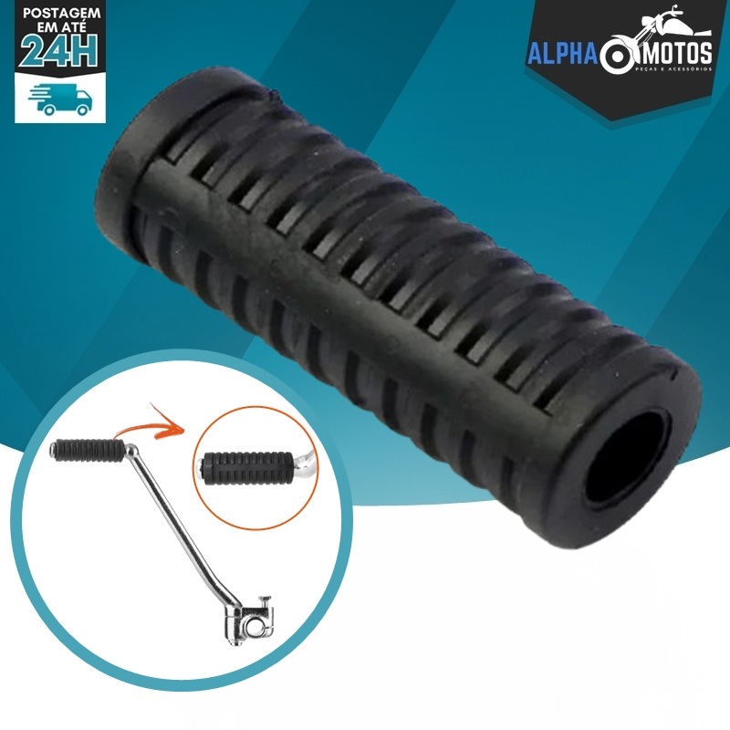 Borracha Pedal Partida Kick Universal para Motocicletas