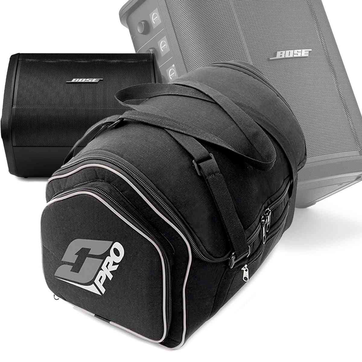 Case Bolsa Polo Culture Premium para Caixa de Som Bose S1 Pro Plus - Proteção Acolchoada e Estilosa