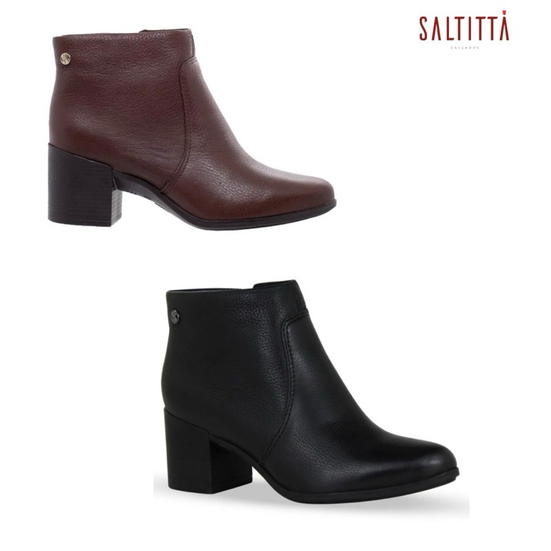 Bota Bottero Cano Curto em Couro: Estilo e Conforto em Cada Passo