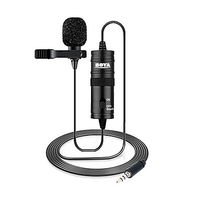 Boya BY-M1: Microfone de Lapela para Áudio Impecável