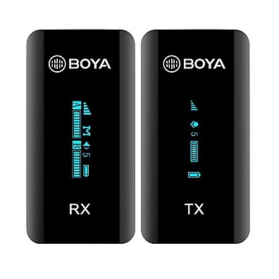 Boya BY-XM6 K1: Microfone Sem Fio para Celular e Câmera