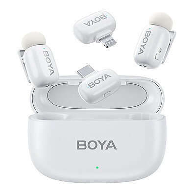Boya Mini-13: Microfone Lapela Sem Fio para Áudio Pro