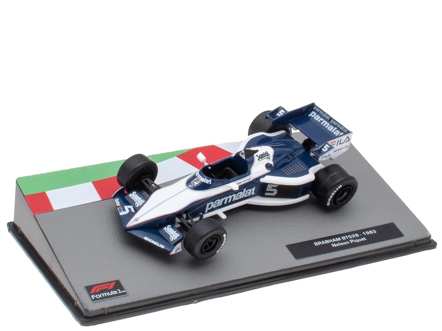 Miniatura Carro F1 Brabham BT52B Nelson Piquet 1983 - Escala 1/43 OPO 10